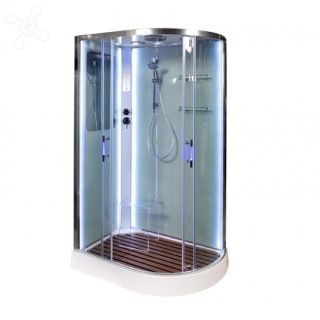 Душевая кабина Deto А102 L LED 120х80х220 см